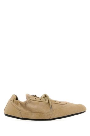 Prada Beige Collapse Sneakers