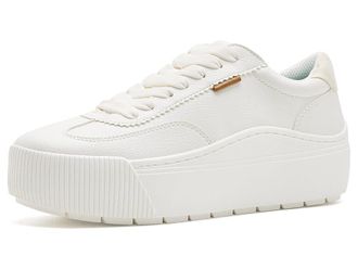 Dr. Scholls Time Most Womens Shoes White : 7.5 M, Faux Leather