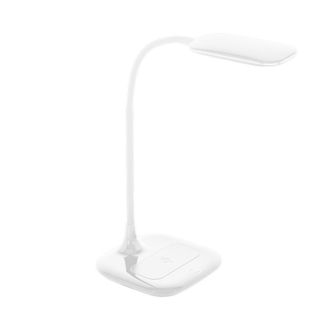 Eglo Eglo - Sobremesa Masserie Led Regulable Con Cargador Blanco