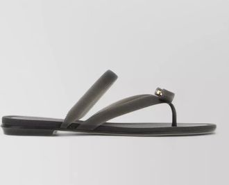 Ferragamo rubber thong sandals