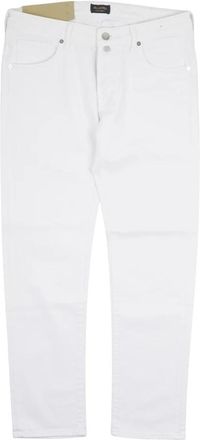 Incotex Slim-fit Jeans - Heren - Slim Fit Jeans - Wit - W32 - Katoen - Jeans