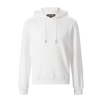 Moorer Hoodies, male, White, Size: 2XL Hoodies