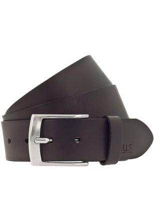 H.I.S Lederg&uuml;rtel H.I.S, Herren, Gr. 11,5, braun (dunkelbraun), Leder, Basic, G&uuml;rtel Lederg&uuml;rtel, im zeitlos edlem Look - NEU bis Gr. 145 verf&uuml;gbar