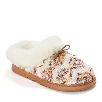 Dearfoams Daphne Knit Clog Slippers in Muslin at Nordstrom, Size X-Large