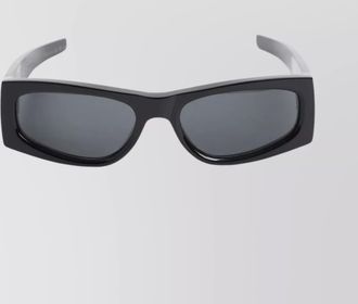 Saint Laurent bold rectangular sunglasses thick temples