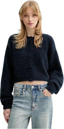 Gestuz GZdebbie Cardigan - Dames - Vesten - Blauw - M - Wol - Truien & Vesten