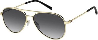 Tommy Hilfiger TH 2336/S J5G(9O) Zonnebril - Heren - Zonnebrillen - Geel - 58 MM - Accessoires