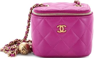 Chanel Clutch Pearl Crush mini - Viola