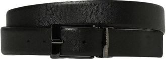 A|X Armani Exchange Accessoires, Heren, Zwart, ONE Size, Verstelbare Riem