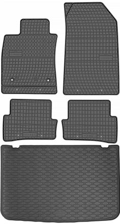 OEM Juego De Alfombrillas De Goma Para Coche Y Maletero Para Renault Clio Iv Hatchback (2013-2019)