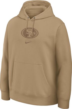 Nike San Francisco 49ers Washed Club Nike Mens NFL Pullover Hoodie in Brown | 16TW2FE9B-DQ6