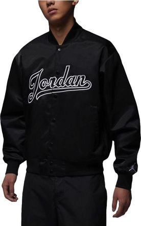 Nike Jordan Air Jordan Flight MVP Waterproof Baseball Jacket Asia Sizing Black White FN4660-010