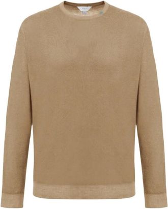 Malo Girocollo m/l basico - Heren - Ronde hals truien - Beige - L - Truien & Vesten