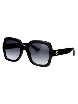 Gucci Womens Sunglasses Gg1337s Black-Grey Black-Black-Grey Injected Black/black/grey