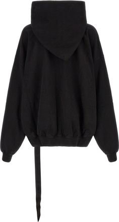Rick Owens Mountain Hun Hoodie - Black