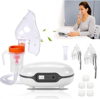OEM Dispositivo De Inhalaci&oacute;n Para Adultos Y Ni&ntilde;os, Nebulizador Con Compresor Para Ni&ntilde;os Y Beb&eacute;s, Inhalador El&eacute;ctrico Con Mascarillas Y Boquillas, Disposi