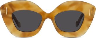Loewe Brown Sunglasses Stylish Chic Touch