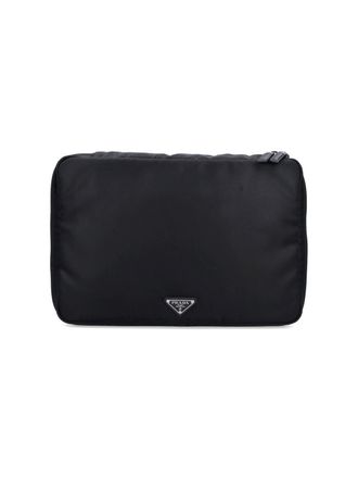 Prada Pouch Grande In Re-Nylon
