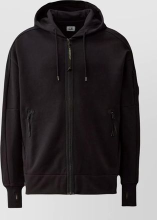 C.P. Company cotton hooded zip jacket