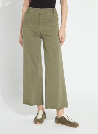 Lyss&eacute; Erin Hi Waist Wide Leg Denim (28 Inseam)