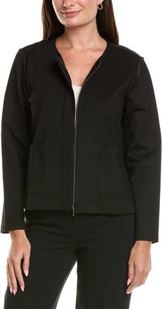 Eileen Fisher Eileen Fisher Round Neck Jacket