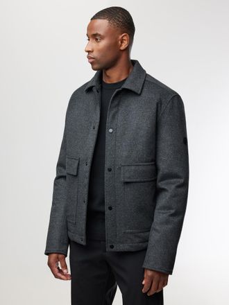 Genti Gewatteerd Jack | Donkergrijs