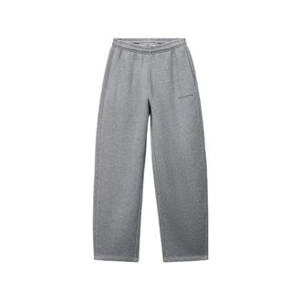 Alexander Wang Pantaloni della tuta a vita media Crystal Hotfix - - Trousers - Donna - Grigio - S
