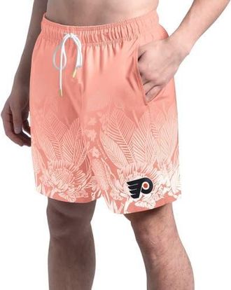 Margaritaville Mens Margaritaville Pink Philadelphia Flyers Lagoon Fiesta Swim Short at Nordstrom, Size Xx-Large