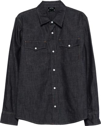 A.P.C. A. p.c. Western Long-sleeved Shirt