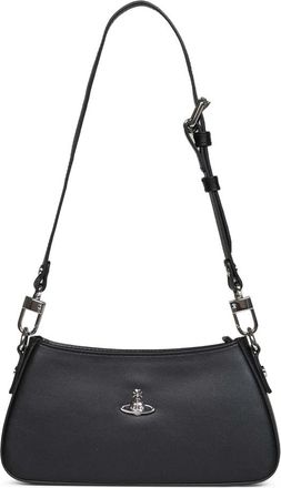 Vivienne Westwood Tasha Schoudertas - Dames - Schoudertassen - Zwart - ONE Size - Polyester - Tassen