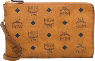 MCM Weekender Bags - Ottomar Vi Travel Document Cas, One Size - cognac - Weekender Bags for ladies