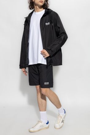 Golden Goose Branded T-shirt, Mens, White