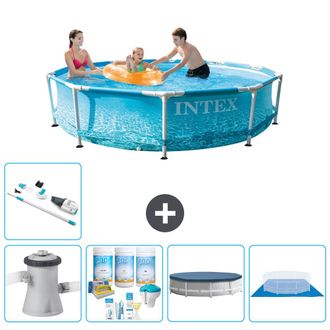 Intex Piscina Con Estructura Redonda - 305x76 Cm - 8-piezas S20373