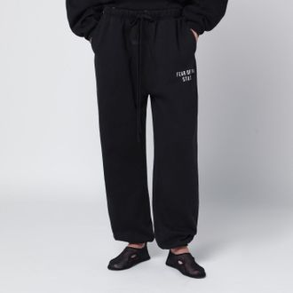 Fear of God Black jogging trousers with logo