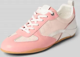 Marc Cain Sneaker mit Schn&uuml;rung im Retro-Look in Rosa, Gr&ouml;&szlig;e 38