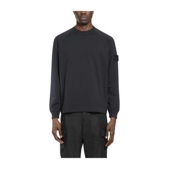 Stone Island Cotton Sweatshirt - male - Stone Island - Sweatshirts - Blue - 2XL - Sweatshirts & Hoodies