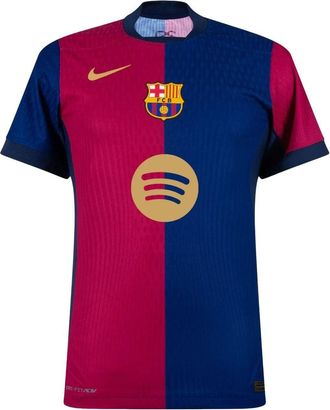 Nike FC Barcelona 2024/25 Dri-Fit ADV Match Home Jersey Deep Royal Blue Noble Red FN8775-458