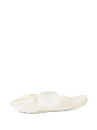 Catarzi wide-brim sun hat - women - Paper/Polyester - 56 - White
