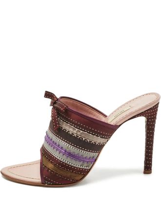 Prada bow-detail sandals - Brown