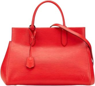 Louis Vuitton Pre-owned Handbags, female, Red, Size: ONE SIZE Pre-owned Marly MM