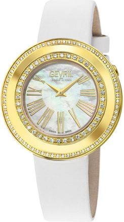Gevril Group Gandria Mother of Pearl Dial Ladies Watch 12221