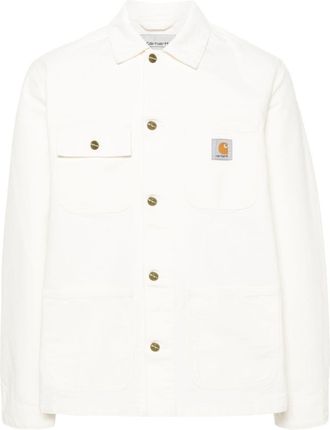 Carhartt Work in Progress Michigan canvas jacket - men - Organic Cotton - S - White
