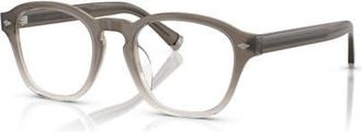 Brunello Cucinelli 50mm Square optical glasses in Grey at Nordstrom