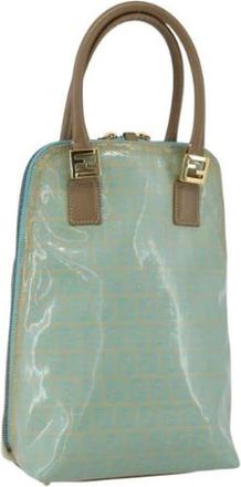 Fendi Pre-owned Handbags, female, Blue, Size: ONE SIZE Pre-owned Vintage Handbag