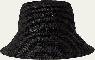 Janessa Leoné Felix Large Brim Straw Hat