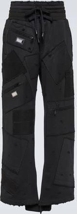 Dolce & Gabbana Logo tag jersey jogging pants