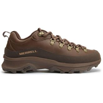 Merrell Mens Ontario Speed Trainers - Brown Leather - Size UK 8