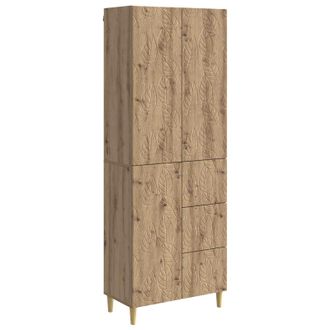 vidaXL 2 Uds. Roble Artisan Vidaxl