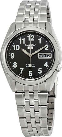 Seiko Series 5 Automatic Black Dial Mens Watch SNK381