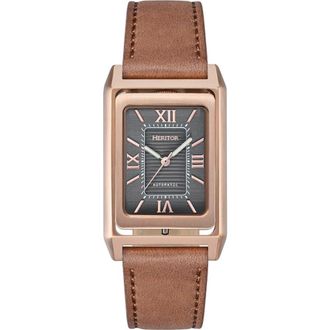 Heritor Esteban Mens Automatic Watch in Brown at Nordstrom